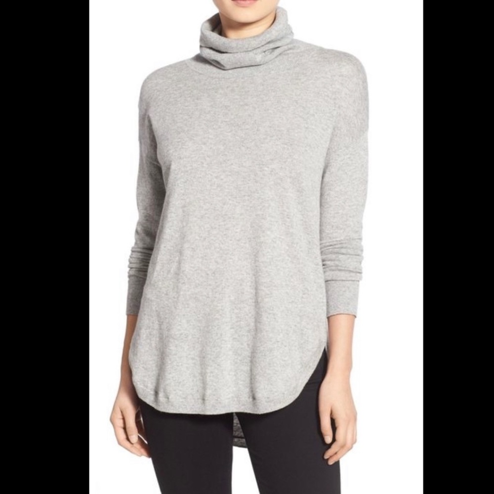 NORDSTROM | Chelsea 28 Heathered Grey Sweater
